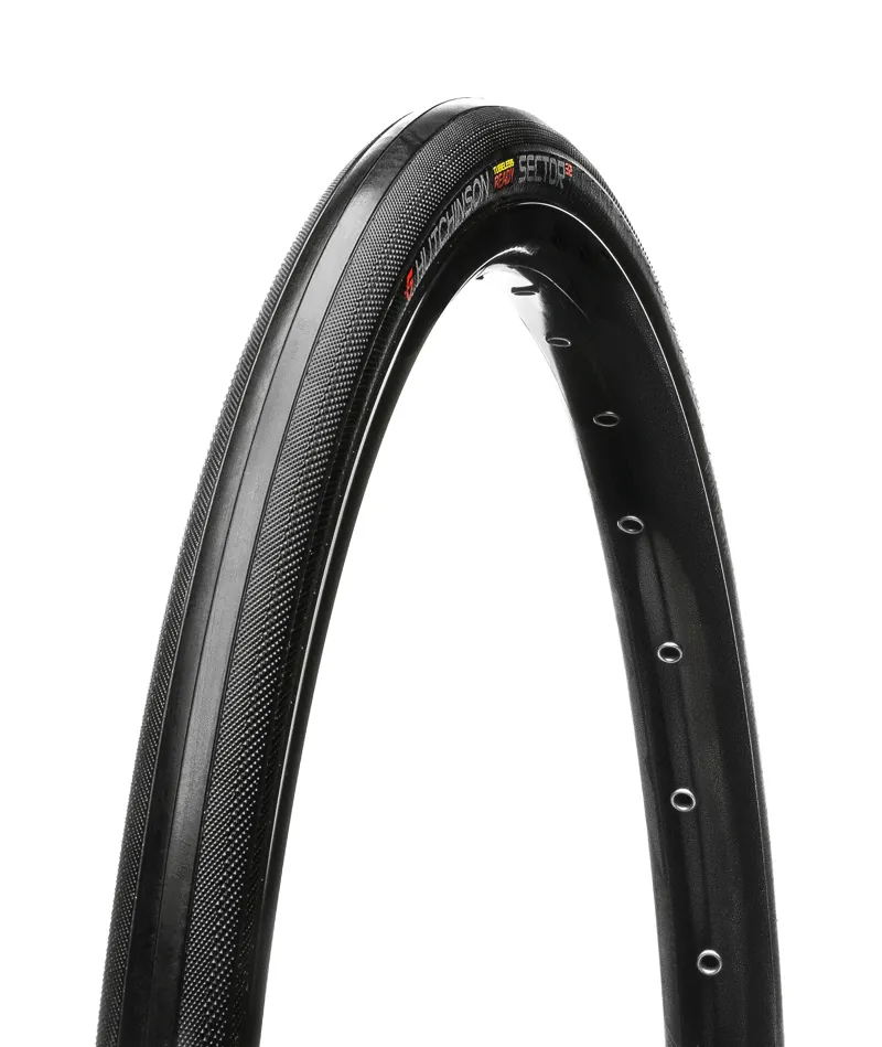 Hutchinson Sector 700c Tubeless Ready Road Tyre - Black 